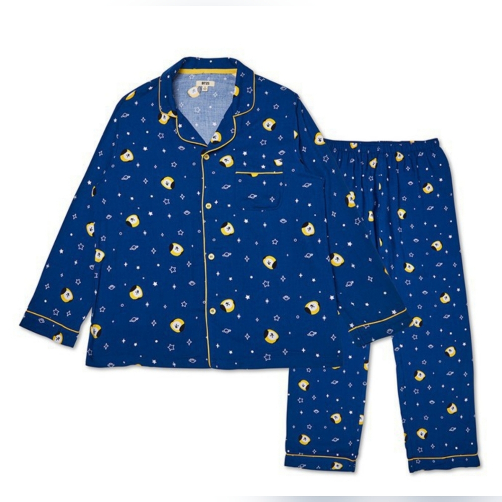 [New] Official BT21 Chimmy Pajamas Set Size XL - BTS Jimin LINE FRIENDS
